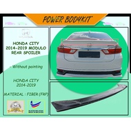 ✨ Honda City 2014-2019 Modulo Rear Spoiler 2014 2015 2016 2017 2018 2019 Material Fiber (FRP) GM4 GM