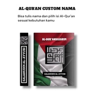 CUSTOM QURAN NAME SIZE A5 MEMORIZATION COLOR BLOCK