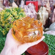 Combo Bat Tu Bao 12cm with 09 5cm dragon gold bars (with wooden stand)