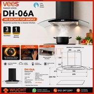 【WUCHT】VEES  DH-06A VEES KITCHEN HOOD & KITCHEN HOB MIX & MATCH Kitchen Appliance Cooker Hood + Hob 