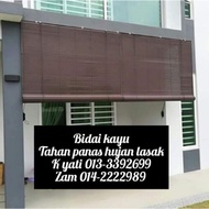 BIDAI KAYU MERANTI kedai murah murah shah alam outdoor