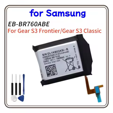 EB-BR760ABE 380mAh Battery For Samsung Gear S3 Frontier Gear S3 Classic SM-R760 SM-R770 SM-R765