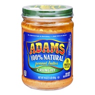 Adams 100% Natural Peanut Butter - Crunchy