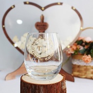 結婚禮物|訂製雕刻威士忌對杯 新婚禮物客製化雕刻送新人慶祝新婚
