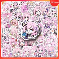 Shipped From Thailand 50 Types Of SD Elysia Game Character Sticker-Honkai Impact 3rd