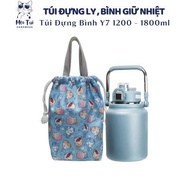 Baol Y17 Thermos Bottle Drawstring Bag Suitable for Capacity 1200ml, 1500ml, 1800ml - Handmade Bottl