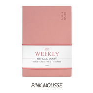 2026 Official A5 Weekly Diary แพลนเนอร์รายสัปดาห์ไซส์ A5 ลิขสิทธิ์แท้ INDIGO