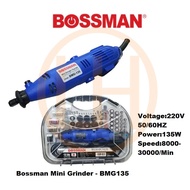 Bossman Mini Grinder/Engraver/Polisher  Set w/ 210pcs Accessories - BMG135