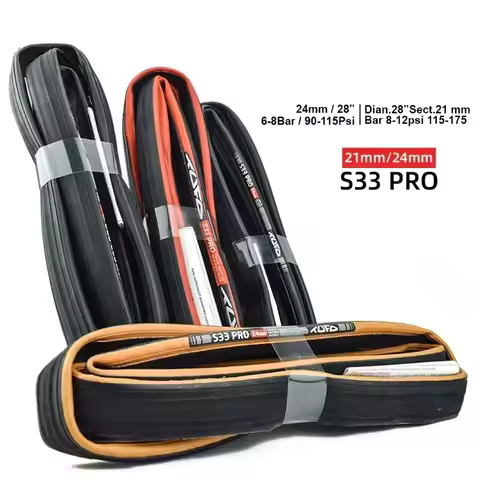 TUFO S33 PRO Road Bike Tubular Tire 90-115psi/115-175ps Bicycle Tires Fixed Gear 28" 21/24MM 700C Ty