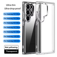 Clear Case Good Quality 2.0mm For Samsung Galaxy S25Ulta S24Ulta S23Ultra S25Fe S24Fe A07 A17 A06 A2
