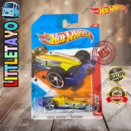 Hot Wheels F-Racer 2011 Yellow Formula 1 F1 Thrill Racers Race Car