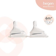 HEGEN Bottle Teat Extra Slow 0m+ / Slow 1m+ / Medium 3m+/ Fast 6m+/ Thick Y 6m+ (2pcs/Box)