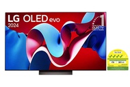 (Bulky) LG OLED77C4PSA.ATC OLED evo AI C4 4K Smart TV(77 inch)Energy Efficiency Class 4)