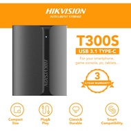 HIKVISION T300S Series USB 3.1 Type-C 1TB Portable SSD Storage (Up to 560MB/s Read Speed)