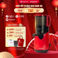 Máy ép chậm hoa quả Lazychef máy làm kem kết hợp máy ép trái cây hoa quả nguyên trái công suất lớn v