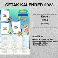 Kalender 2023 / Kalender Custom 2023 / Kalender Animasi