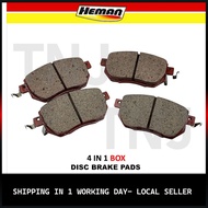 HEMAN 4IN1 DISC BRAKE PAD (FRONT) NISSAN MURANO 3500 Z50 ( H1264-S )