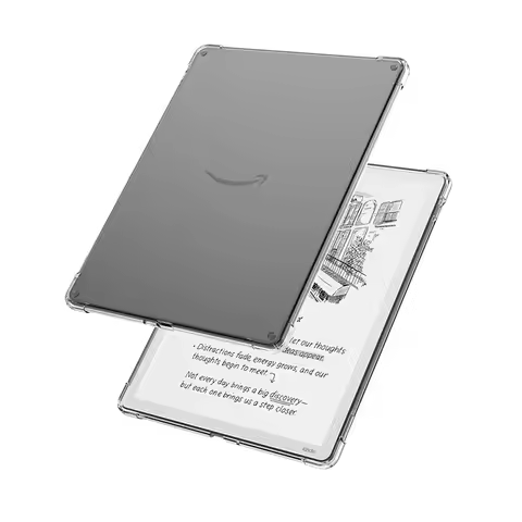 For Kindle Scribe Colorsoft 11" 2026 Case Transparent Air-bags Soft TPU Protection Shockproof Capa F