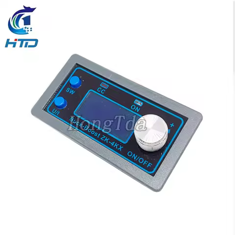 NEW ZK-4KX DC DC Buck Boost Converter CC CV 0.5-30V 4A 5V 6V 12V 24V Power Module Adjustable Regulat