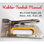 Stapler / Stepler Tembak Cekrem Manual , Hekter Gun Tembak Manual , Staples Sofa , Jok Motor , Kursi