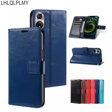 Luxury Leather Flip Case For Huawei Nova 7i 2i 3i 8i 5t 3 8 9 SE Honor 50 Lite 10X 7S 30I P10 P20 P3