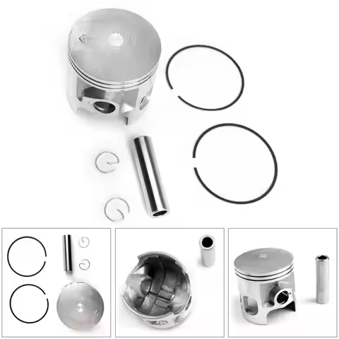 Artudatech STD 66mm Piston Kit For Yamaha DT175 MX175 YT175 1974-1982 DT MX YT 175