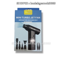 Glink Mini Turbo Fan Air Duster Vacuum 2 in 1 Fan