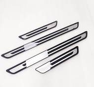 4 Pcs Stainless Steel Car Door Sill Strip for BMW 5er Limousine 7 (VII) G30 I 2017-2020 Threshold St