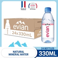 evian Natural Mineral Water (24 x 330ml Case)