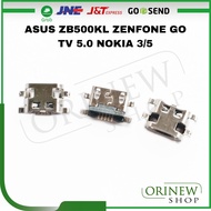 Asus Zb500kl Zenfone Go Tv 5.0 Nokia 3/5 Connector Charger Connector Cas Con Tc