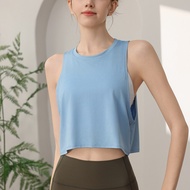 Women's Loose Sleeveless Sports Tank Top - Premium Running Yoga Gym Workout Shirt Summer Athletic Co