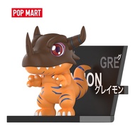 POP MART Digimon Adventure Fridge Magnet Series Figures Blind Box Action Toys Figure Birthday Gift K