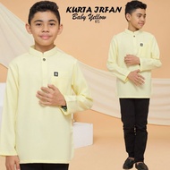 KURTA IRFAN KIDS-KURTA LENGAN PANJANG-BAJU BUDAK LELAKI-KURTA KIDS-KURTA MURAH
