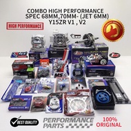 COMBO JET 6MM (Y15ZR & LC4S) NLK/LEO SPEC 68MM,70MM HIGH PERFORMANCE ( JETROD 6MM Y15/LC4S )