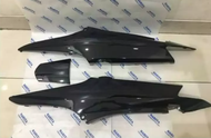 GRATIS ONGKIR - cover body motor honda supra fit new warna hitam metalik bahan tebal standar origina