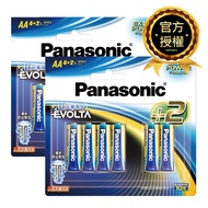 [特價]【國際牌Panasonic】2入組3號4+2入吊卡裝EVOLTA超世代 鈦元素 鹼性電池(公司貨)