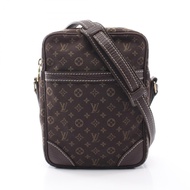 [二手] 路易威登LOUIS VUITTON肩背包 Pochette Danube Monogram Mini Lin Ebene M95228 帆布皮革 Danube 女士二手 B
