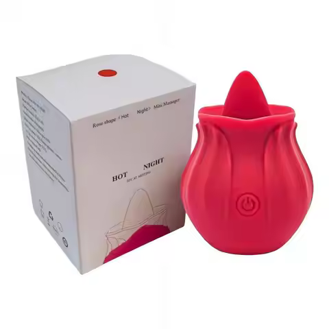 Rose Tongue Licking Vibrator Vibrating Egg Multi Frequency for Women Clit Stimulator Female Adult In