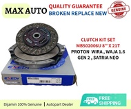 EXEDY Clutch Kit Set MB502006U 8X21T (Cover  Plate) Proton Wira 1.6 Waja 1.6 Gen2 Satria Neo Made In