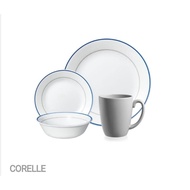 Corelle Double Ring 16pc Dinner Set