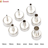 For 95% 8586 858D Hot Air Nozzle Nozzle Power Tools Soldering Tools Silver