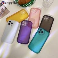 Phone Casing For Xiaomi 14 Pro 13T Pro 11T Pro 13 Lite 13 Ultra 12T Pro 11 Lite Case Candy Solid Color Clear Lens Protection Soft TPU Shockproof Anti-Fall Case Cover