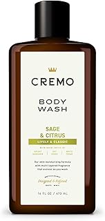 Cremo All Season Body Wash, Sage & Citrus, 16 Ounce