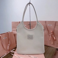 Miu Miu New Style Isetan Limited Tote Bag Handbag Shoulder Bag Underarm Bag Female Bag 6 Colors All-