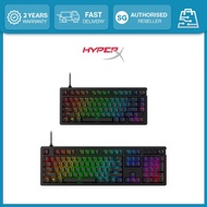 HyperX Alloy Rise/Alloy Rise 75 - Gaming Keyboards (Red Switch), Top Plate (White)