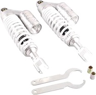 Shock absorber damper White 320mm Motorcycle Fork Air Shock Absorber Suspension Cushion Damper Repla