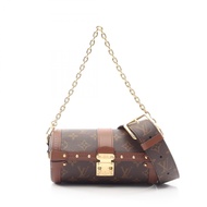 【二手】LOUIS VUITTONPapillon Trunk Monogram 兩用手提包 M57835 PVC塗層帆布皮革 Papillon Trunk 女士