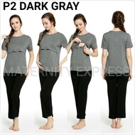 P2 maternity dress confinement nursing pyjamas sleeping wear maternity express p2
