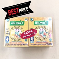 Helmig's Curcumin Effervescent Extra Bonus Pack 10'S X2 Free 2 Packs NONI