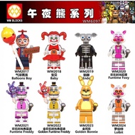 WM6097 Five Nights at Freddy's Mini Figure Building Blocks Game Toys Minifigures Building Blocks
